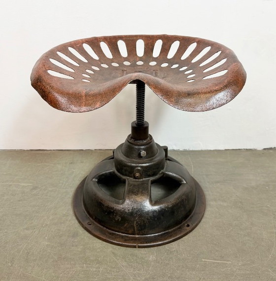 Image 1 of Vintage industriële draaistoel, jaren 1950