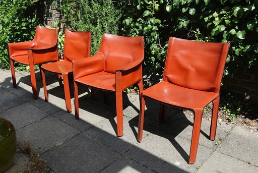2 x CAB 412 & 2 x CAB 413 Cassina Mario Bellini