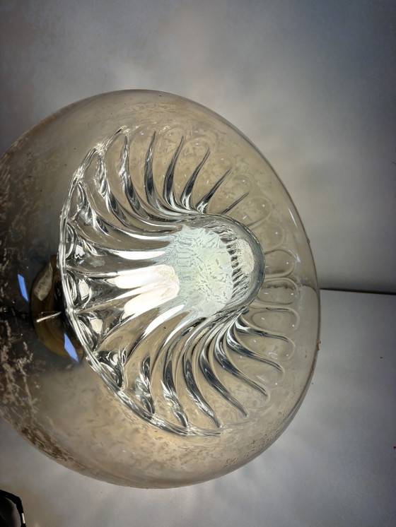 Image 1 of Rare suspension vintage – Glashütte, Limbourg, avec un magnifique effet bulles/glace