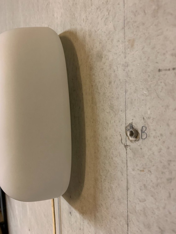 Image 1 of Witte RZB opaline Bauhaus wandlamp