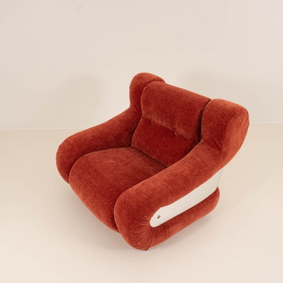 Image 1 of Re-upholstered Italian armchair
