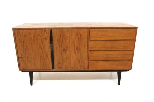 Scandinavian teak sideboard, Bräntorps, Sweden, 1950
