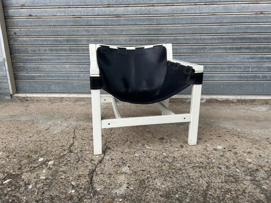 Image 1 of Italian Modern Safari armchair from Carlo Hauner for Forma, 1970’s
