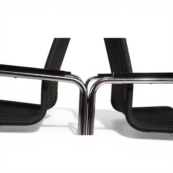 Image 1 of Ensemble de 2 chaises cantilever Tecta D25 avec accoudoirs, par Axel Bruchhäuser, 1980