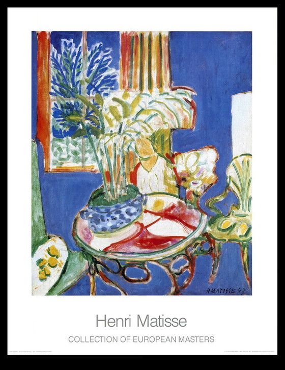 Image 1 of Matisse, Henri - Petit Intérieur Bleu - Collection de maîtres européens