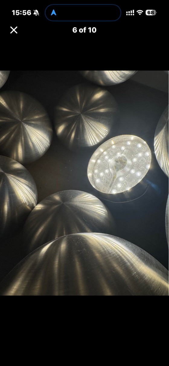 Objet Lumineux Design Unique Marcel Simons 02 – Lampadaires, rvs (photo 6 of 10)