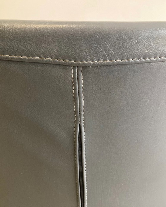 Image 1 of 2x Bert Plantagie Arc eetkamerstoel leer