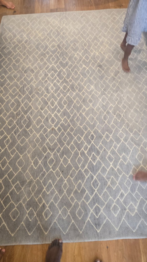 Tapis design Kristiina Lassus 240x170 laine Népal – vloerkleden en tapijten, Wool