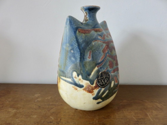 Image 1 of Jarrón de cerámica "Alfajar" España, estilo Picasso, años 80