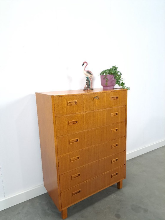 Image 1 of Chest of drawers with 6 deep drawers from Sweden