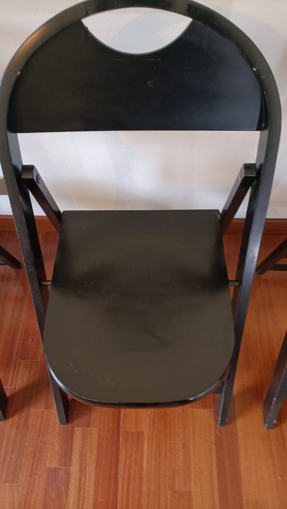 Image 1 of 4 Sillas plegables similares al modelo Tric de los hermanos Castiglioni