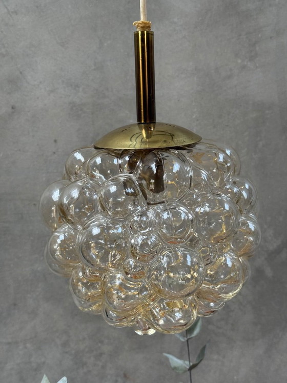 Vintage Design Lamp - Helena Tynell - Bubble Pendant Lamp – Copper, Glass (photo 8 of 10)