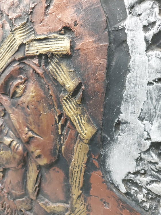 Image 1 of Plaque Madonna and Child Jesus