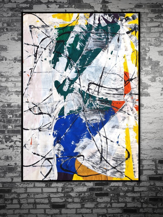 Image 1 of Jürgen Angeler - Mountain Forest - 200 x 140 cm
