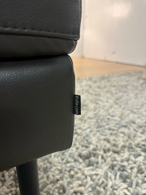 Image 1 of Bolia Hocker Brown Leather | With Storage | Top Condition
