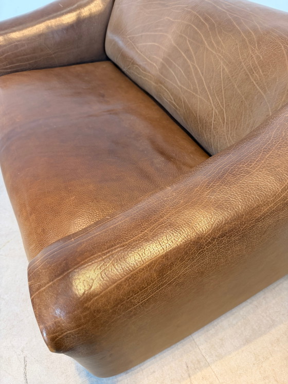 Canapé 2 places en cuir De Sede DS-47 Vintage Neck – Cognac – Loveseats (photo 6 of 8)