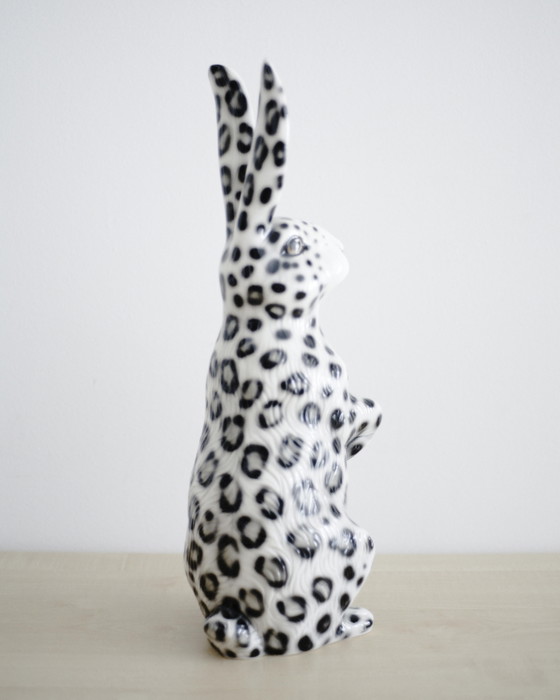 Hand-Painted Ceramic Rabbit - 50 cm – Decorative Objects (photo 6 of 6)
