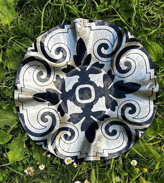 Image 1 of Onde Blu - Oggetto scultoreo in vetro (Italia, 1970-1985 circa)