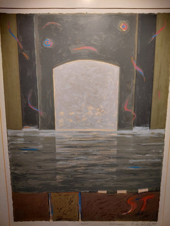 Image 1 of Serigrafia di Eric Toebosch "Gate"