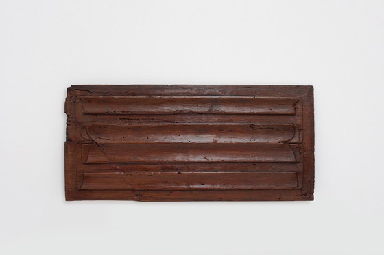 Image 1 of 16th Century oak carved Gothic Panel, Belgium