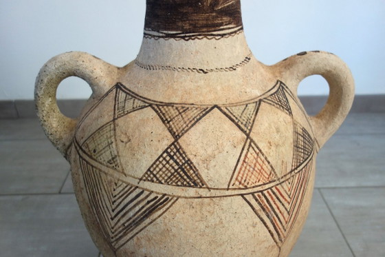Großer Terrakotta-Krug aus der Rif-Region, Marokko, Höhe 70 cm – Dekorative Objekte, Other (photo 10 of 15)