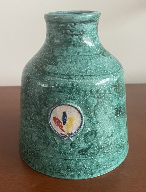 Guido Gambone für de Bijenkorf – Vintage-Keramikvase Modell 14/478