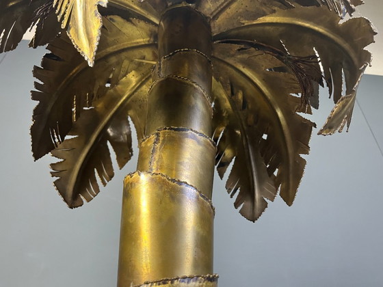 Image 1 of Lampada da terra a forma di palma Maison Jansen, anni '70