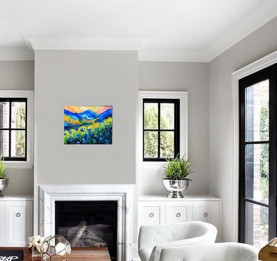 Image 1 of Blauwe wilde bloemen