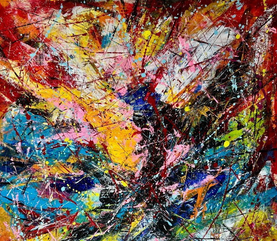 Image 1 of Acrylique sur toile Jovan Srijemac