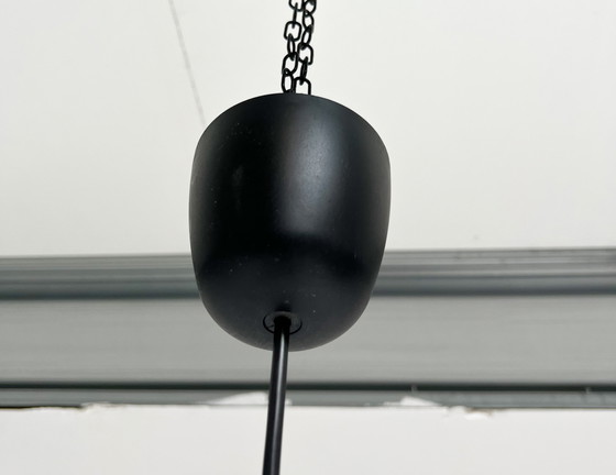 Image 1 of Round Opal Glass Ceiling Lamp by Philips, 1950's