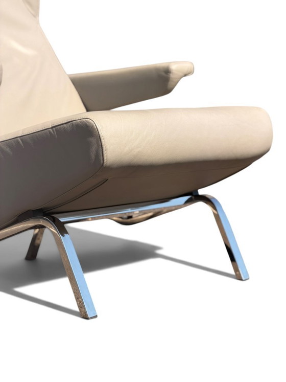 Auténtica silla Pierre Paulin "Archi" para Ligne Roset - Piel gris – Sillones, Leather (photo 8 of 14)