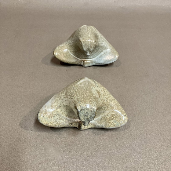 Image 1 of Pair of "Scandinavian Design 1950" ceramics