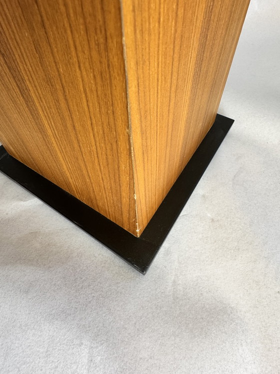 Image 1 of Exclusive wooden floor lamp by Natuzzi - Made in Italy