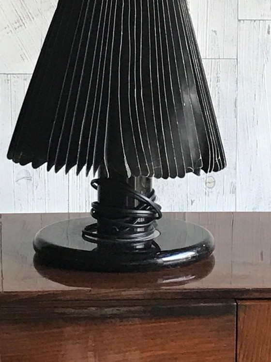 Lampada da tavolo Mid-Century Moderna, anni '50 – Lampade da tavolo, Carta, Metallo, Mid Century Modern (photo 7 of 7)