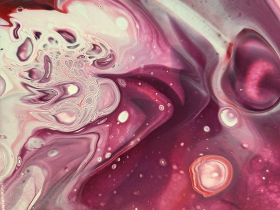 Image 1 of FRANCESCO PICCOLO (Material Fluid Abstraction - Informal). "RWP6", 2024 - Material acrylic on canvas, 35x28 cm