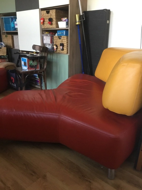 Image 1 of Sofá y reposapiés Leolux Archipel