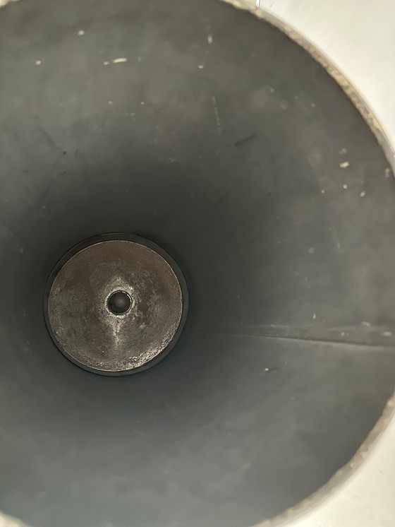 Image 1 of Art Deco umbrella stand 1930s color gray with grape image