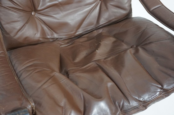 Image 1 of Poltrona in pelle Westnofa Siesta di Ingmar Relling, 1960