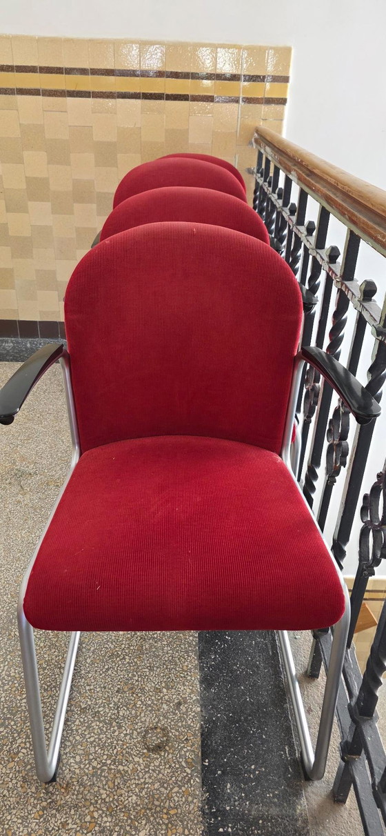 Image 1 of Gispen 413 high frame mat with rib fabric (must be reupholstered)