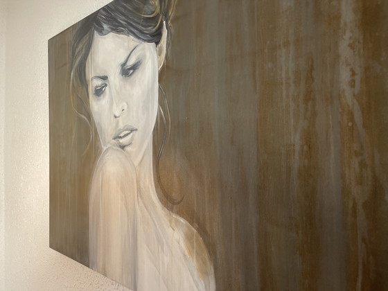 Image 1 of Prachtig olieverfschilderij (100x70cm) Arthur Remmig in