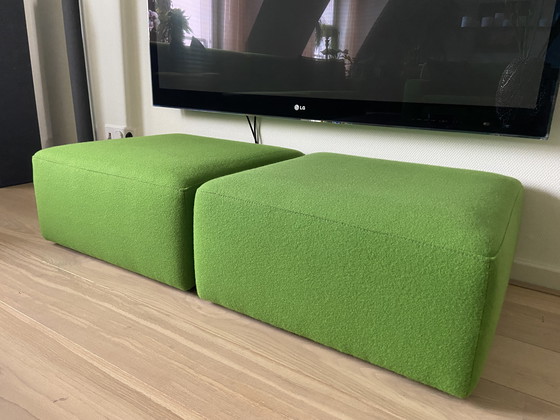 Image 1 of 4x Gelderland Sofa And Two Hockers