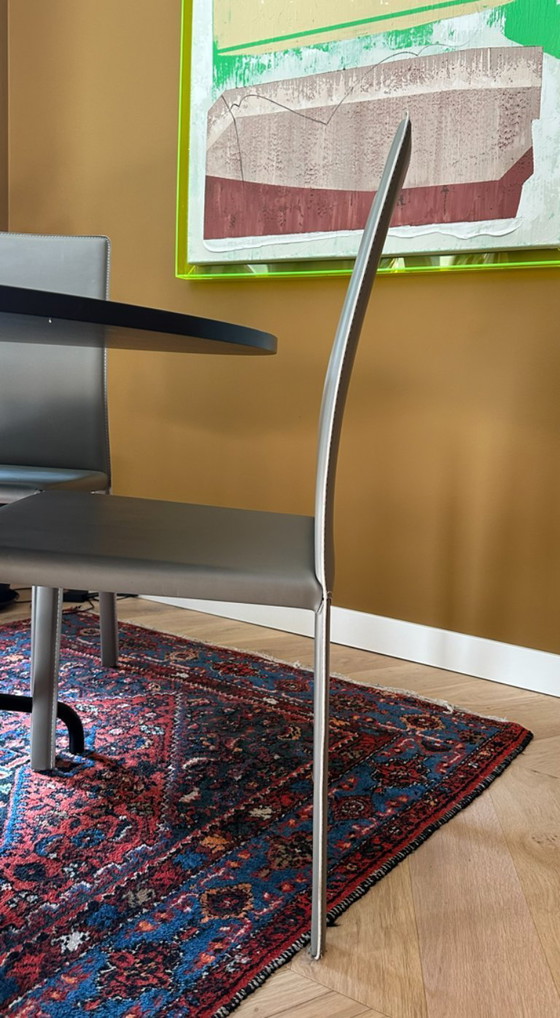 Conran x M&S Stoelen x 4 Designer – Eetkamerstoelen, Leather (photo 6 of 6)