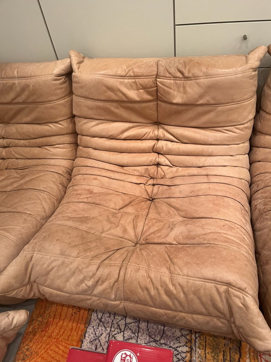 Set divano Ligne Roset Togo – Divani 3 posti, Pelle (photo 3 of 8)