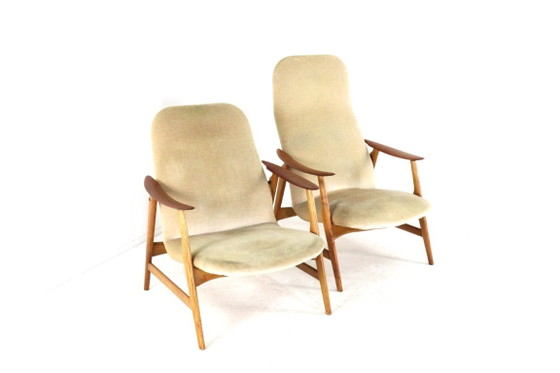 Frode Braathen and Hans Brattrud for Dokka Möbler Armchair Model 500 - Lowback Armchair – Dokka mobler, Wood (photo 3 of 18)