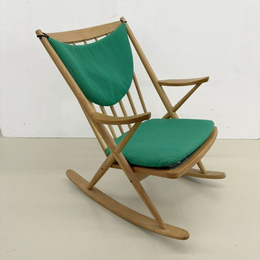 Frank Reenskaug Voor Bramin Schommelstoel Model 182 – schommelstoelen, Wood