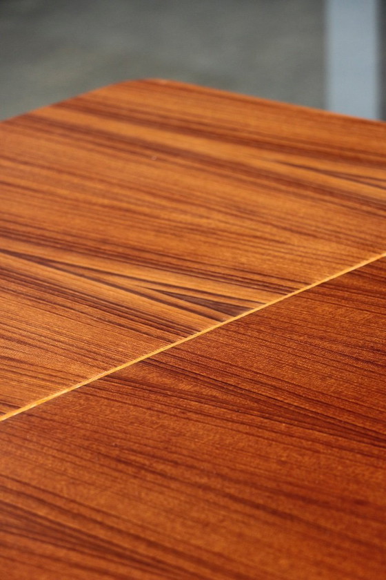 Image 1 of Table de Repas Vintage en Teck – Design Scandinave Extensible