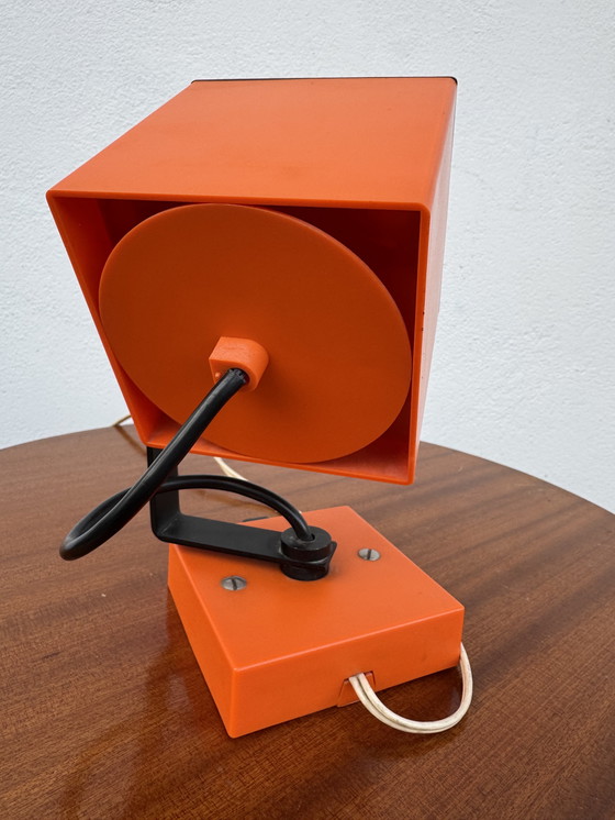 Image 1 of Lampada da parete arancione Philips degli anni '70