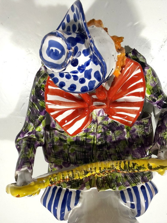 Applique in ceramica italiana Clown Anni '50 (photo 13 of 23)