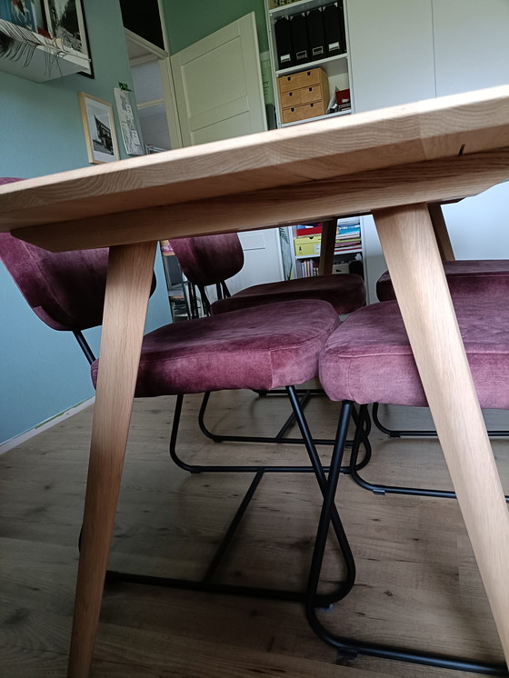 Image 1 of Tavolo ovale danese in rovere