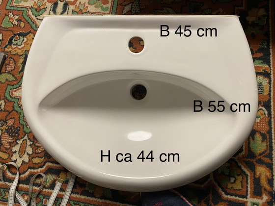 Image 1 of Lavabo di Villeroy &amp; Boch in bianco